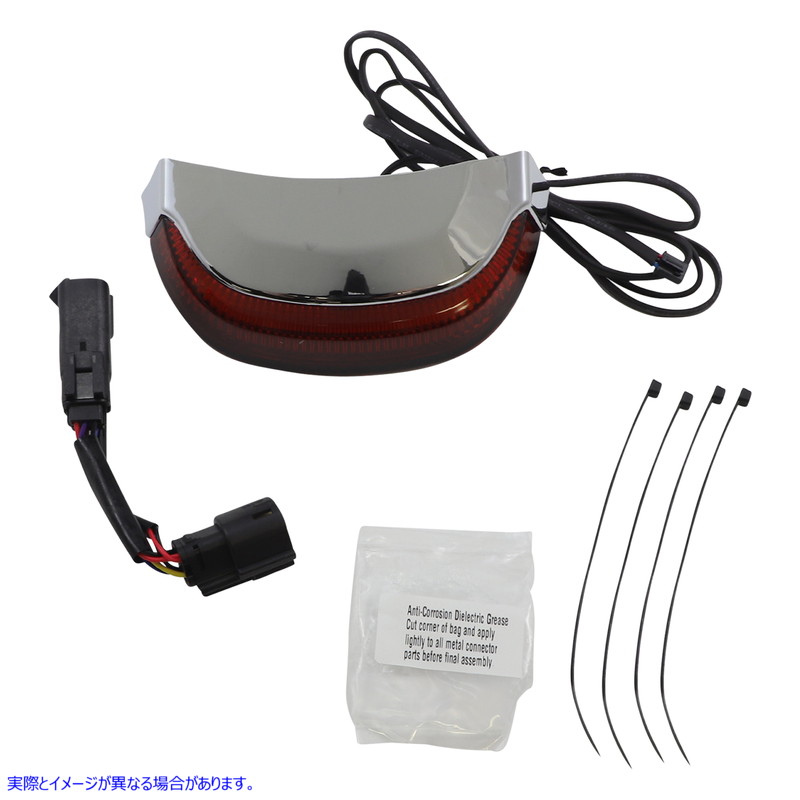 取寄せ テールライト - レッド - クローム シロ Taillight - Red - Chrome 40173 20101455