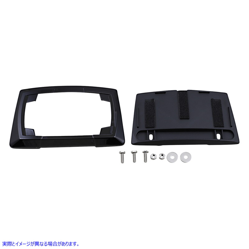 取寄せ ナンバープレートフレーム - ブラック シロ CIRO License Plate Frame - Black 70420 20301502