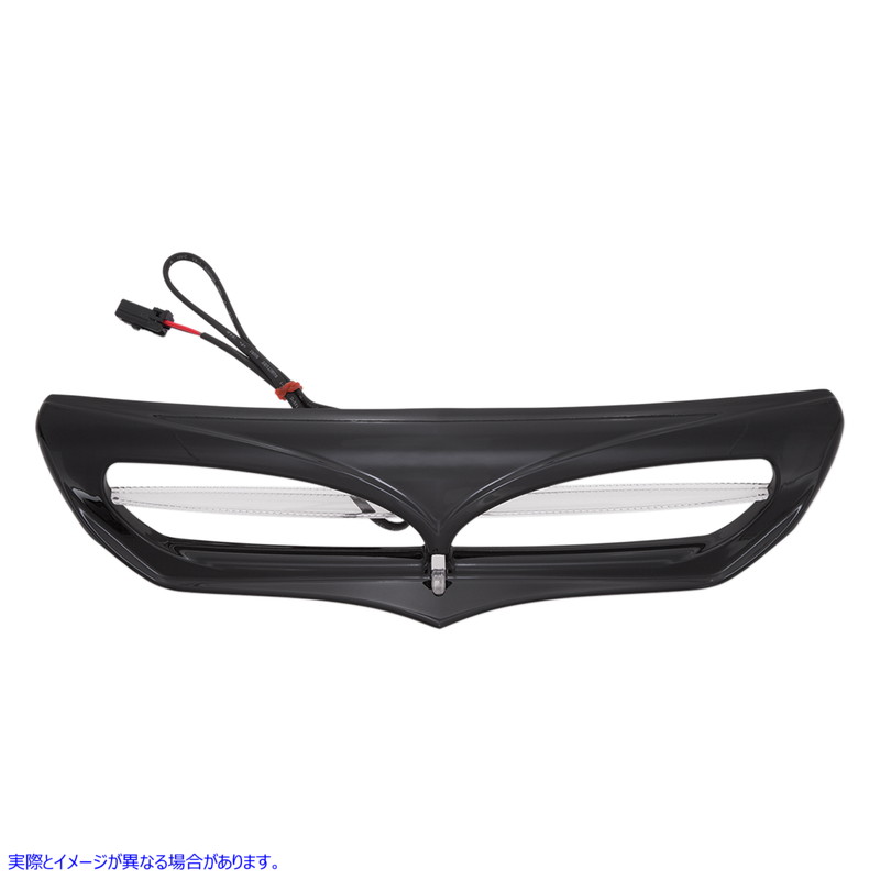 取寄せ フェアリングトリム - ブラック - ライト付き シロ CIRO Fairing Trim - Black - With Light 40012 23500344