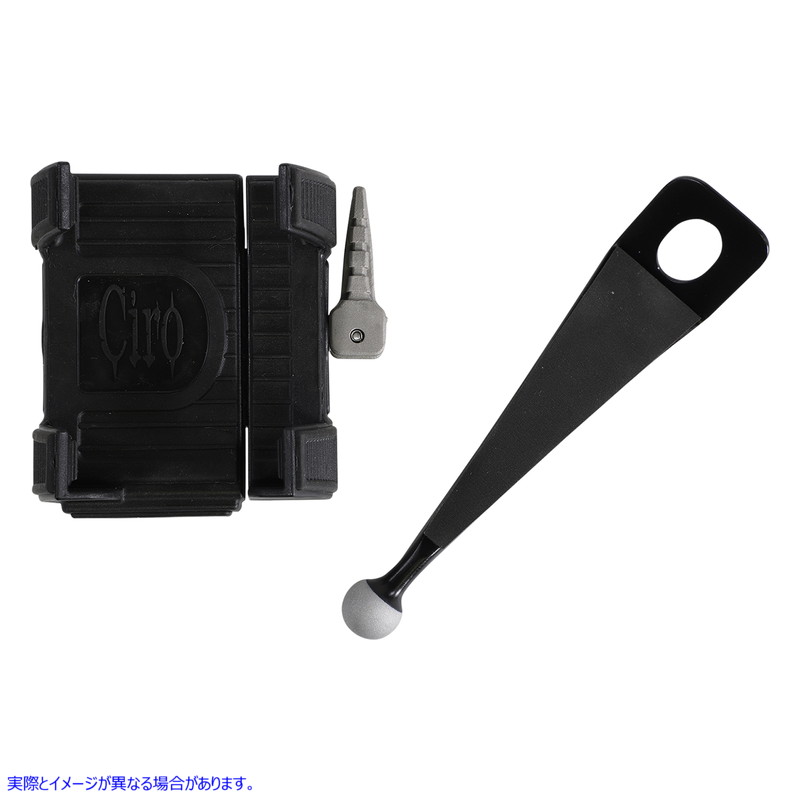 取寄せ スマートフォン/GPSホルダー - 充電器なし - ブラック シロ CIRO Smartphone/GPS Holder - without Charger - Black 50317 44020605