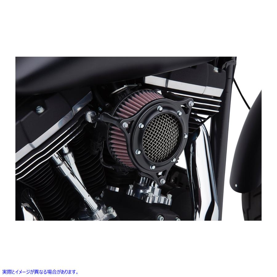 取寄せ RPT空気インテーク量 コブラ RPT Air Cleaner - Black 606-0102-05B 10101959