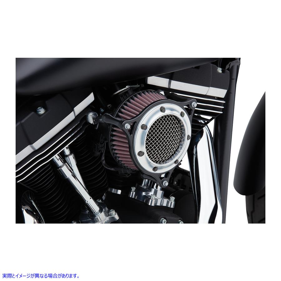 取寄せ RPT空気インテーク量 コブラ RPT Air Filter - Black/Chrome 606-0101-05BC 10102147