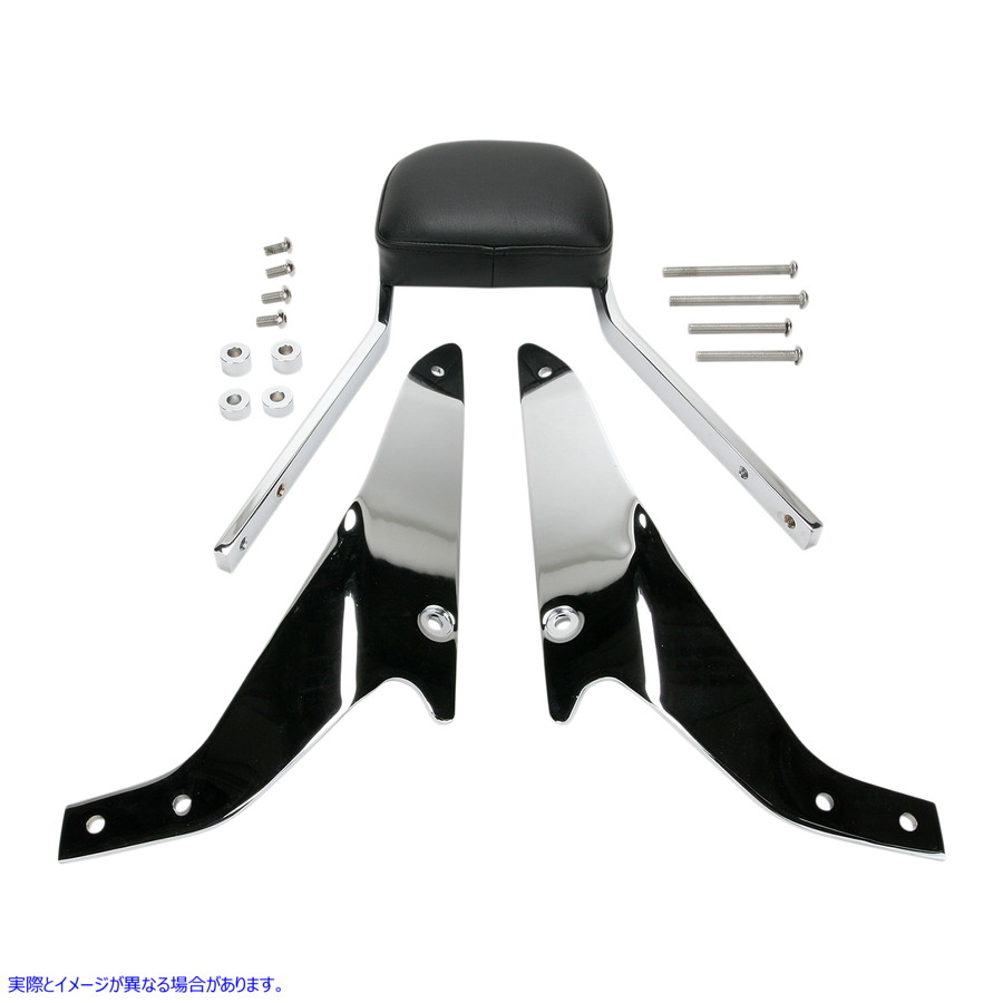 取寄せ Square Sissy Barキット - ミニ コブラ Sissy Bar - Mini - VZR 1800 02-4845 15010074