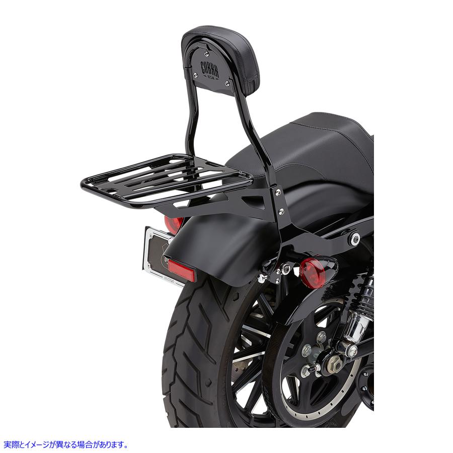 取寄せ 取り外し可能なバックレストキット コブラ Backrest Kit - 14 - Black - XL 602-2005B 15010562