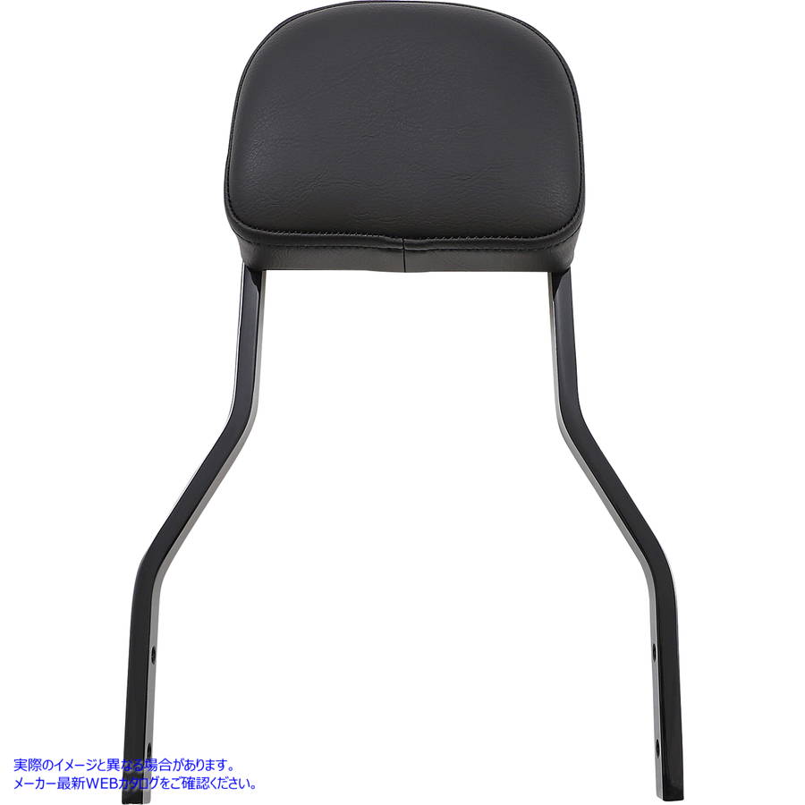 取寄せ 取り外し可能なバックレストキット コブラ Backrest Kit - 14 - Black - Sportster 602-2045B 15010584