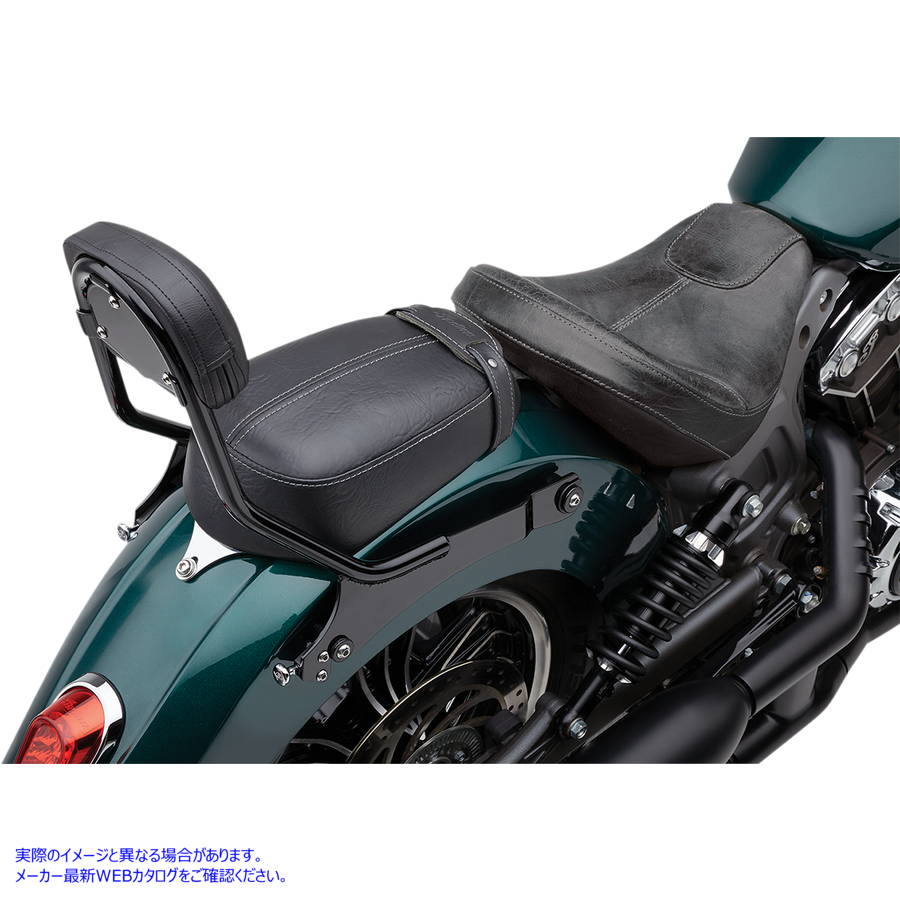 取寄せ 取り外し可能な背もたれ コブラ Detachable Backrest - Black - Solo Seat - Scout 502-2211B 15010695