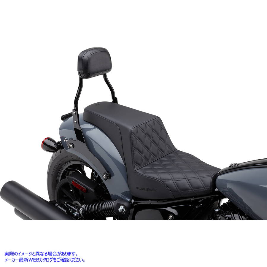 取寄せ 取り外し可能なバックレストキット コブラ Detachable Backrest - Mini - Black - Chieftain 502-2012B 15010750