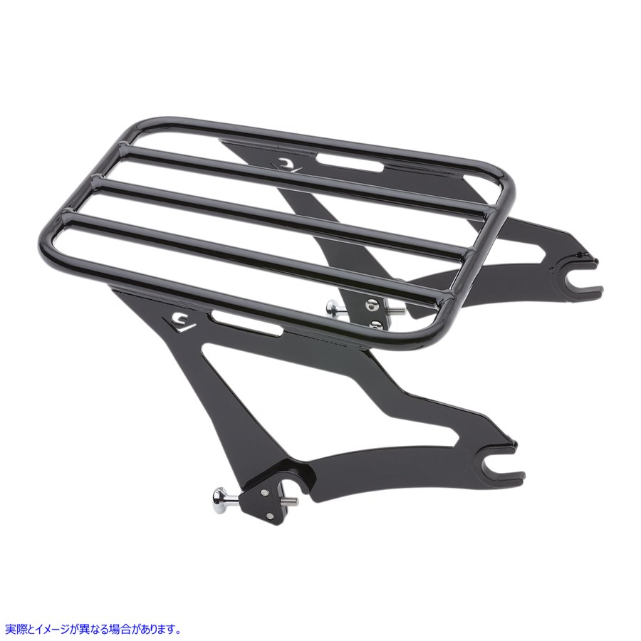 取寄せ 取り外し可能な荷物ラック - ブラック コブラ Detachable Luggage Rack - Black 602-2500B 15060039