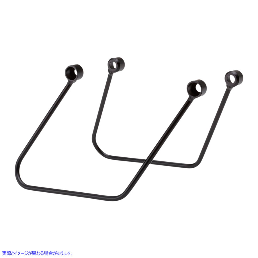 取寄せ サドルバッグプロテクター - ブラック コブラ Saddlebag Protectors - Black 02-6111B 15100154