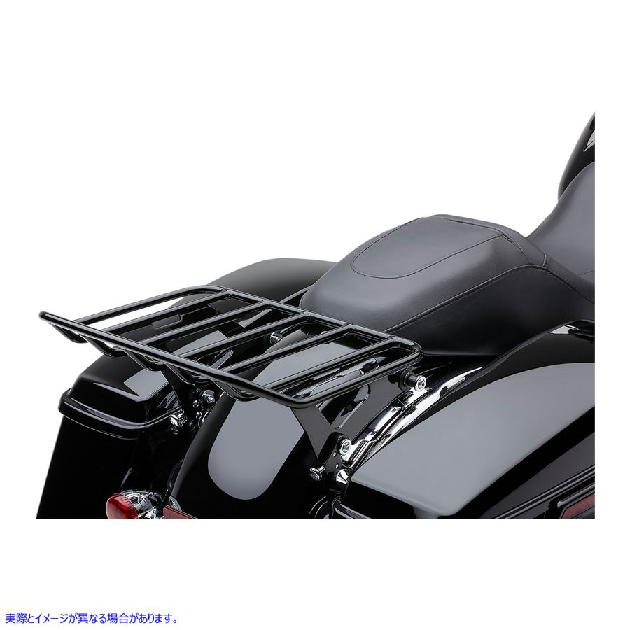 取寄せ BigAssR取り外し可能な荷物ラック コブラ Detachable Luggage Rack - Black 602-2600B 15100502