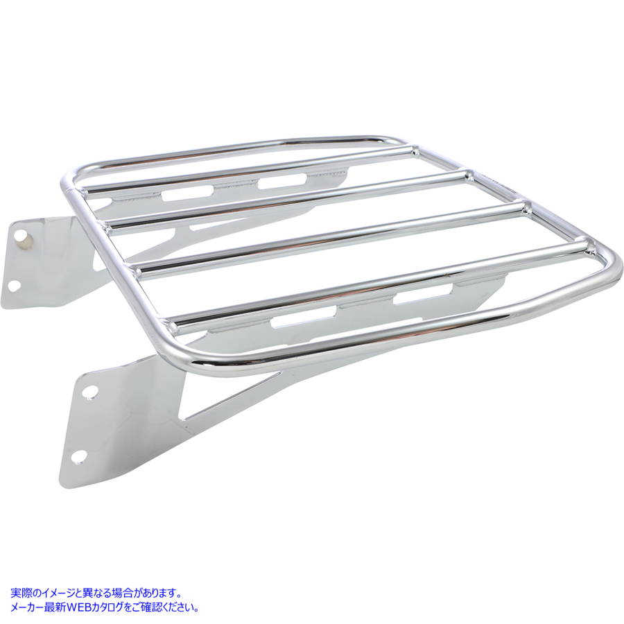 取寄せ ラゲッジラック - ワイド - クローム コブラ Luggage Rack - Wide - Chrome 602-3510 15100967
