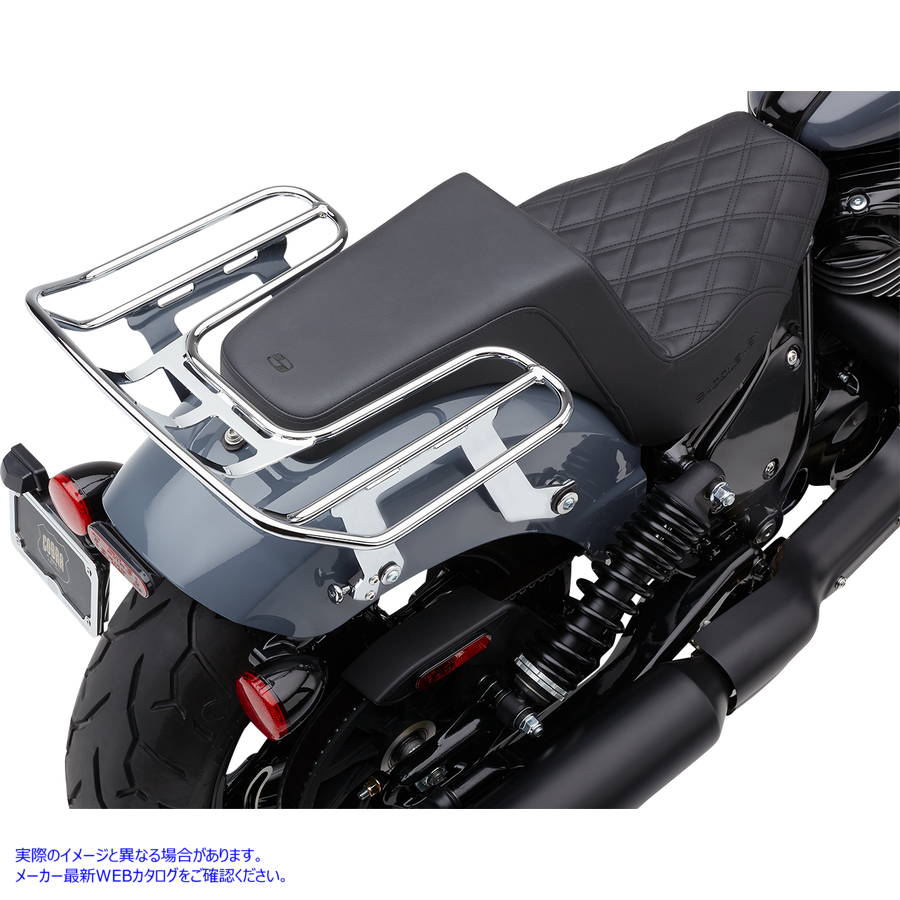 取寄せ BigAss?取り外し可能なラップラック コブラ Detachable Wrap Around Rack - Chrome - Chieftain 502-2604 15101025