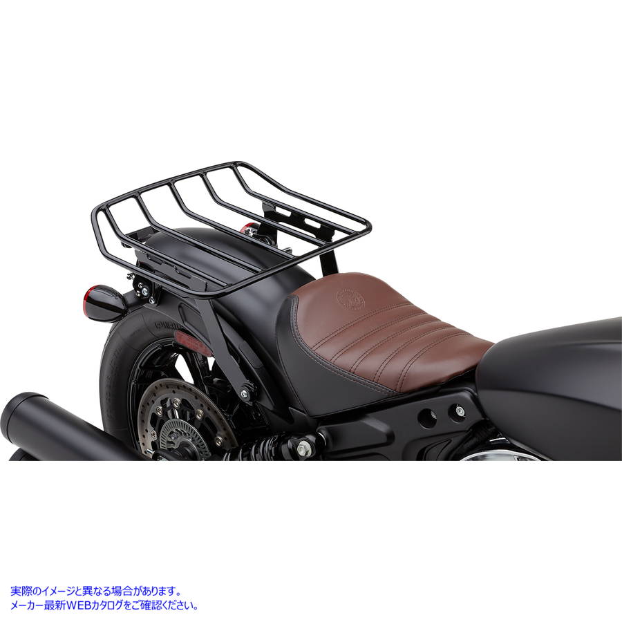 取寄せ BigAss?取り外し可能な荷物ラック コブラ Detachable Luggage Rack - Black 502-2605B 15101028