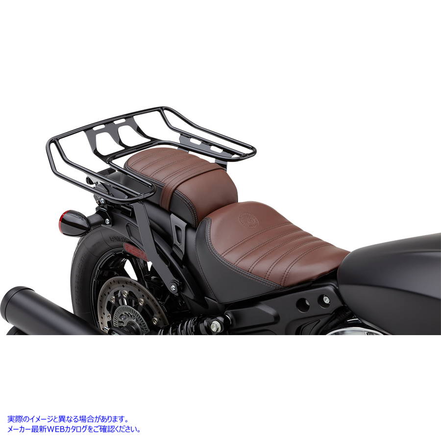 取寄せ BigAss?取り外し可能なラップラック コブラ Detachable Wrap Around Rack - Black - Bobber 502-2615B 15101030