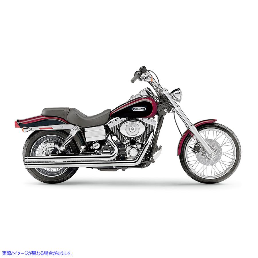 取寄せ スピードスター長いエキゾーストシステム コブラ Speedster Long Exhaust - '06-'11 Dyna 6957T 18001829