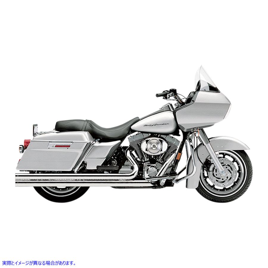 取寄せ スピードスターXtraロングエキゾースト コブラ Speedster Long Exhaust - '07-'08 Bagger 6961T 18001831