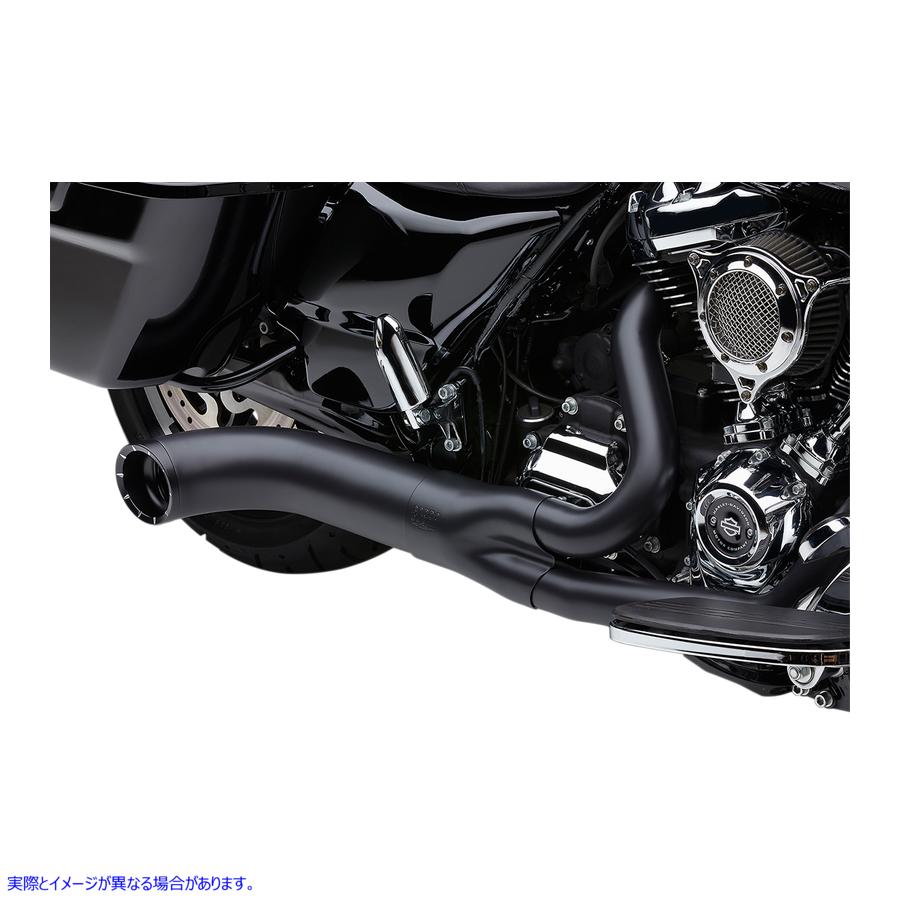 取寄せ コブラ 2:1 Exhaust - Black 6271B 18002399