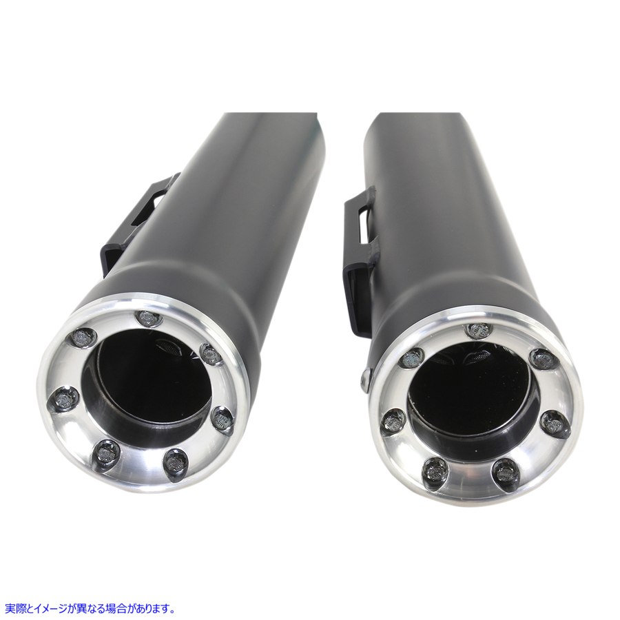 取寄せ RPT 3 スリップオンマフラー コブラ 3 RPT Mufflers for '95-'17 FXD - Black 6055B 18010720