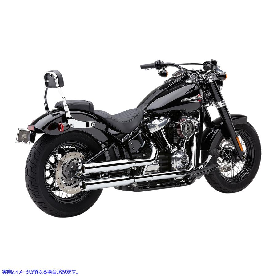 取寄せ 隣人はスリップオンマフラーを嫌います コブラ Neighbor Hater Mufflers for Softail - Chrome 6047 18011242