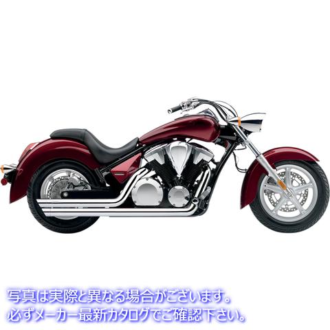 取寄せ スピードスタースラッシュダウンエキゾーストシステム コブラ Speedster Slashdown Exhaust - VT1300 1833 18101859