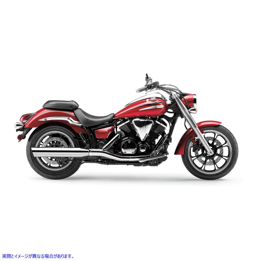 取寄せ スカラップされたチップスリップオンマフラー コブラ V-Star 950 Scalloped Tip Muffler 2215 18111949