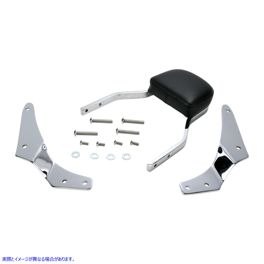 取寄せ Square Sissy Barキット - ミニ コブラ Sissy Bar - Mini - VT750S 02-4616 BLV24616