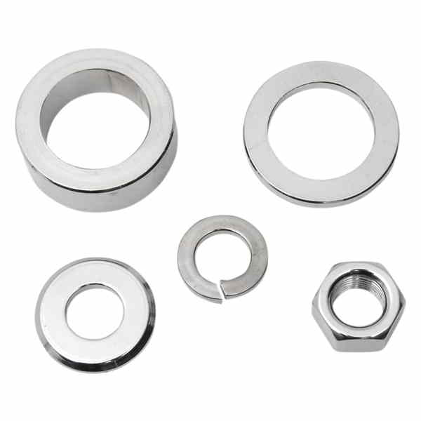 取寄せ 車軸スペーサー/ナットキット コロニー Axle Spacer - Front - 04-05 FXD 2256-5 24010111