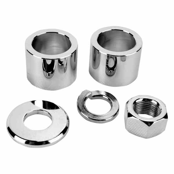 取寄せ 車軸スペーサー/ナットキット コロニー Axle Spacer - Front - Kit - 08-19 FLHT 2507-5 24010411