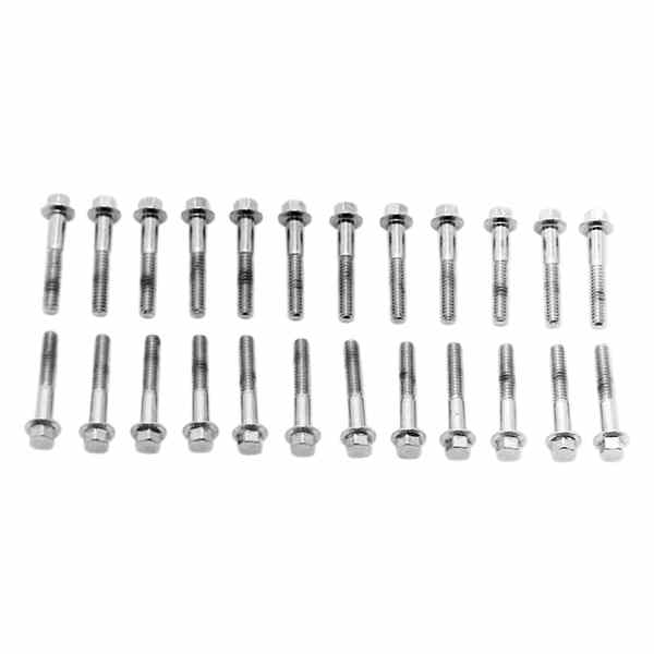 取寄せ バルブカバーネジ コロニー Screws - Valve Cover - Chrome 8732-24 24010470