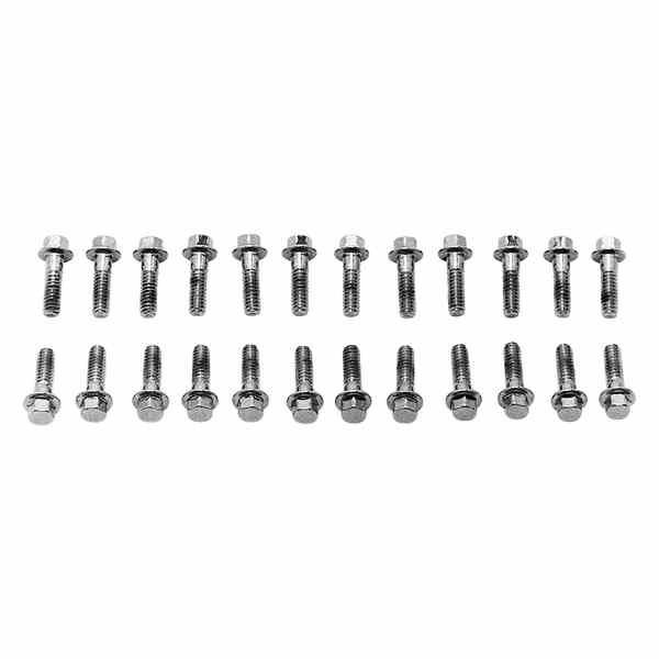 取寄せ バルブカバーネジ コロニー Screws - Valve Cover - Chrome 8734-24 24010472