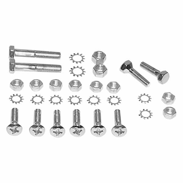取寄せ リアフェンダー取り付けハードウェアキット コロニー Mount Kit - Fender - Rear - Chrome 8879-30 24010656