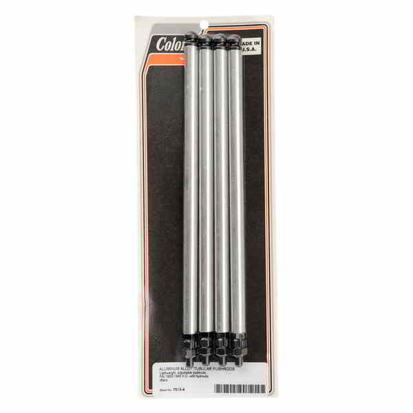 取寄せ 油圧プッシュロッド - ビッグツイン コロニー Hydraulic Pushrods - Big Twin 7515-4 DS189849
