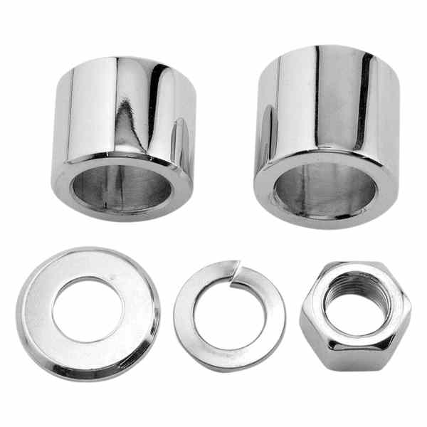 取寄せ 車軸スペーサー/ナットキット コロニー Axle Spacer - Front - 00-05 FXDWG/ST 2022-5 DS190143