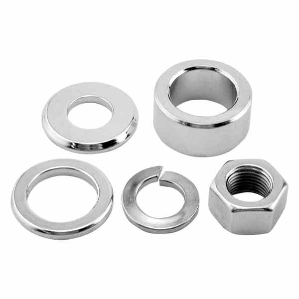 取寄せ 車軸スペーサー/ナットキット コロニー Axle Spacer - Front - Kit - 00-03 XL/D 2028-5 DS190144