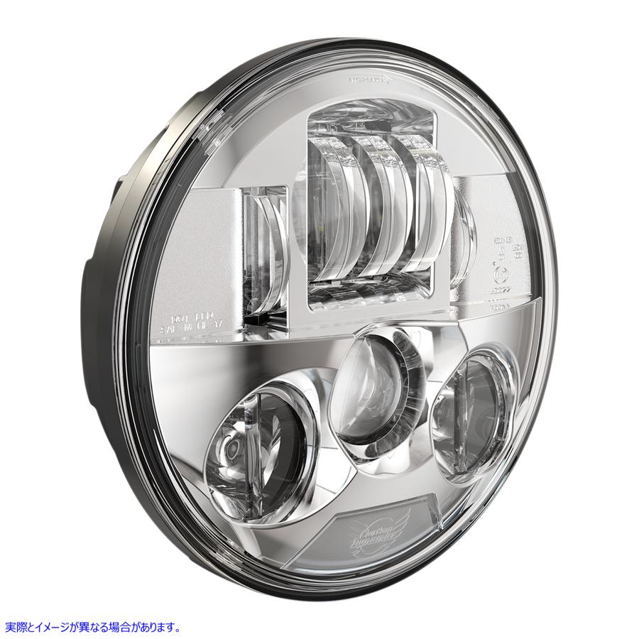 取寄せ 7 Probeam?LEDヘッドランプ カスタムダイナミクス 7 Probeam? LED Headlamp - Indian - Chrome PB-7-IND-C 20011825