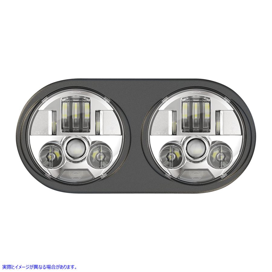 取寄せ Probeam?LEDヘッドランプアセンブリ カスタムダイナミクス ProBeam? LED Headlamps - FLTR - Chrome PB-RG13-C 20011835