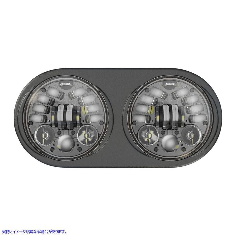 取寄せ Probeam?LEDヘッドランプアセンブリ カスタムダイナミクス Adaptive LED Headlamps - Harley Davidson - Black PB-RG13A-B 20012134