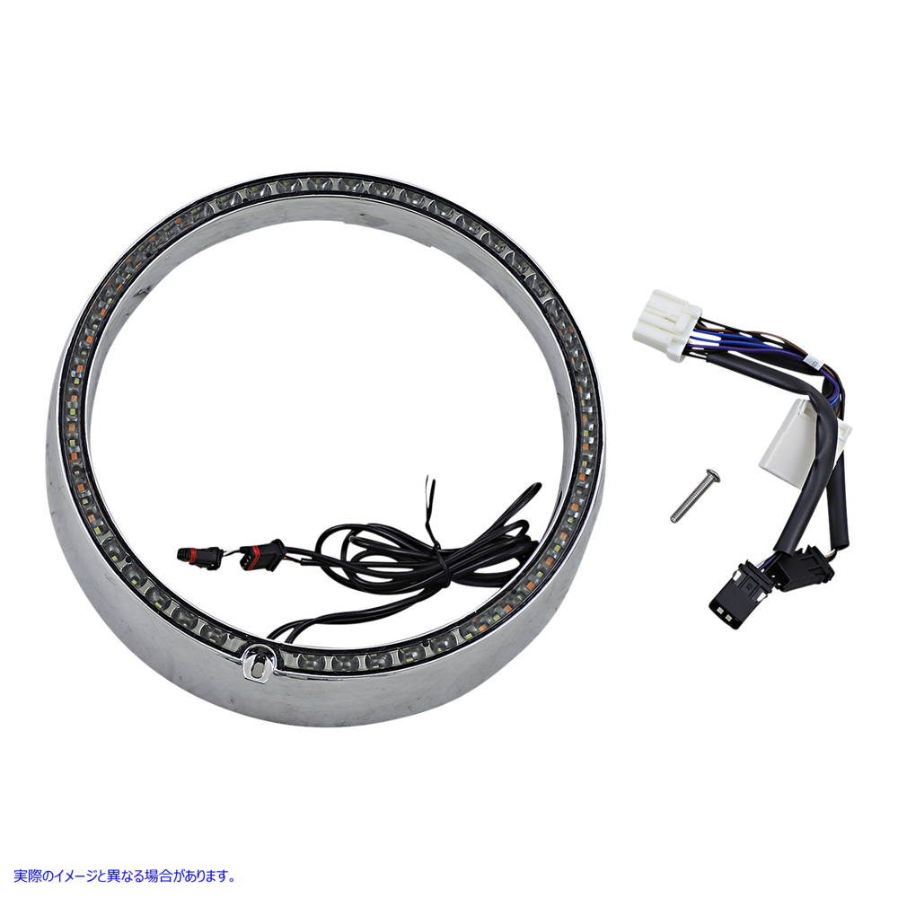 取寄せ シーケンシャルトリムリング - クローム カスタムダイナミクス Sequential Trim Ring - Chrome PB-7TR-SEQ-3C 20012318