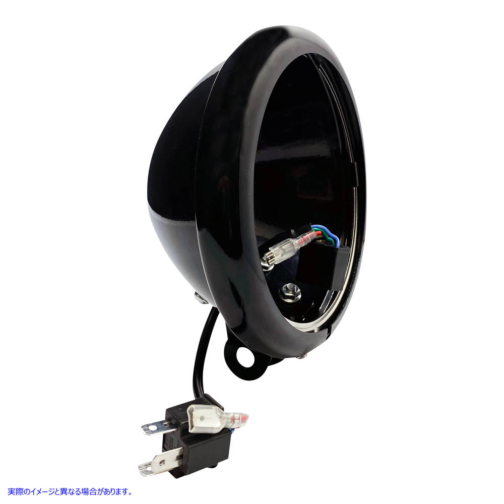 取寄せ ヘッドライトバケット - 5-3/4インチ - ブラック カスタムダイナミクス Headlight Bucket - 5-3/4 - Black CD-18ST-BUCKET 20012599