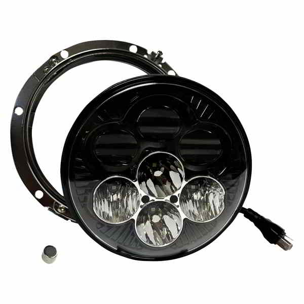 【並行輸入品】 カスタムダイナミクス ヘッドライト - Shark DemonR - LED - カラーチェンジ SD2-7-13 20012925