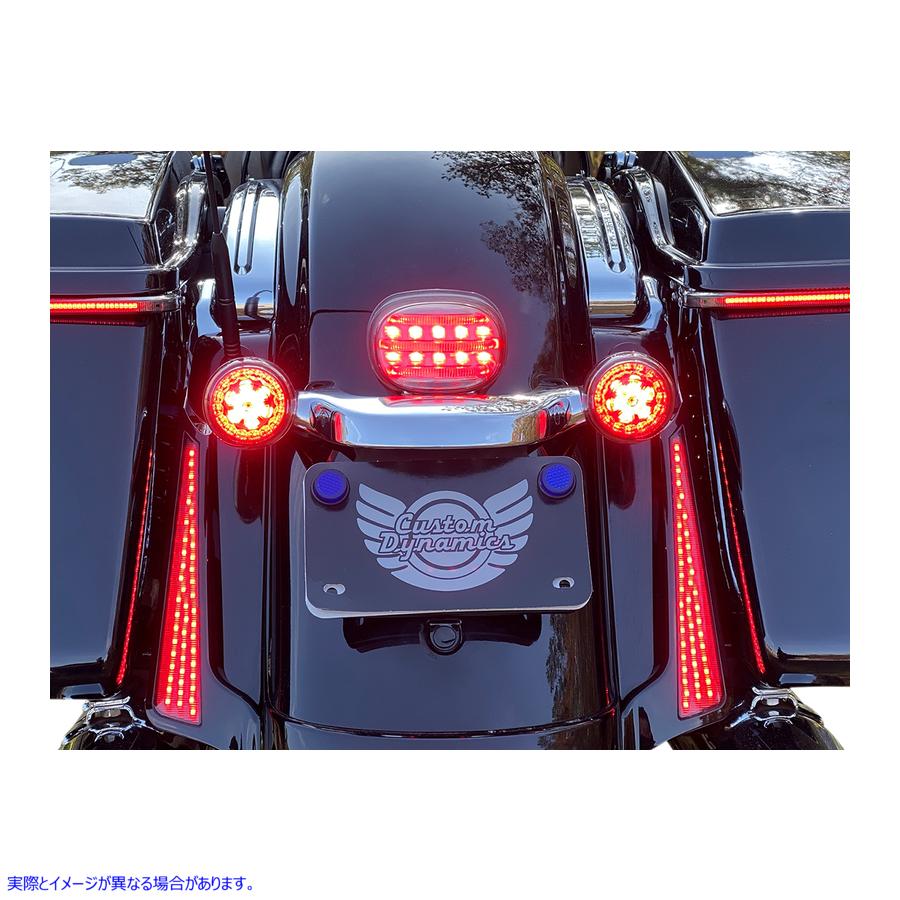 取寄せ ProBEAMR ミニ アドオン テールライト - レッド - 14-24 カスタムダイナミクス ProBEAMR Mini Add-On Tail Light - Red - '14-'24 PB-MINITL-BCM-R 20101401