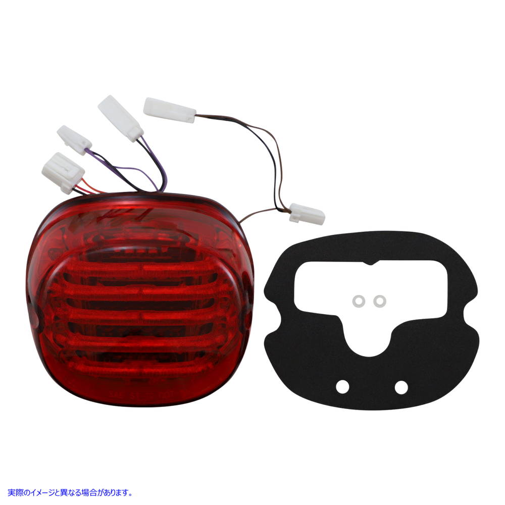 取寄せ テールライト/ターンシグナル - レッドレンズ カスタムダイナミクス Taillight/Turn Signal - Red Lens PB-TL-INT-NW-R 20101414