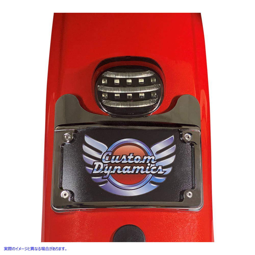 取寄せ ミニテールライト - スモーク カスタムダイナミクス Mini Taillight - Smoke PB-ELIMTL-BCM-S 20101429