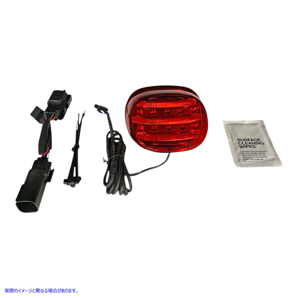 取寄せ ミニテールライト - 赤 カスタムダイナミクス Mini Taillight - Red PB-ELIMTL-BCM-R 20101430