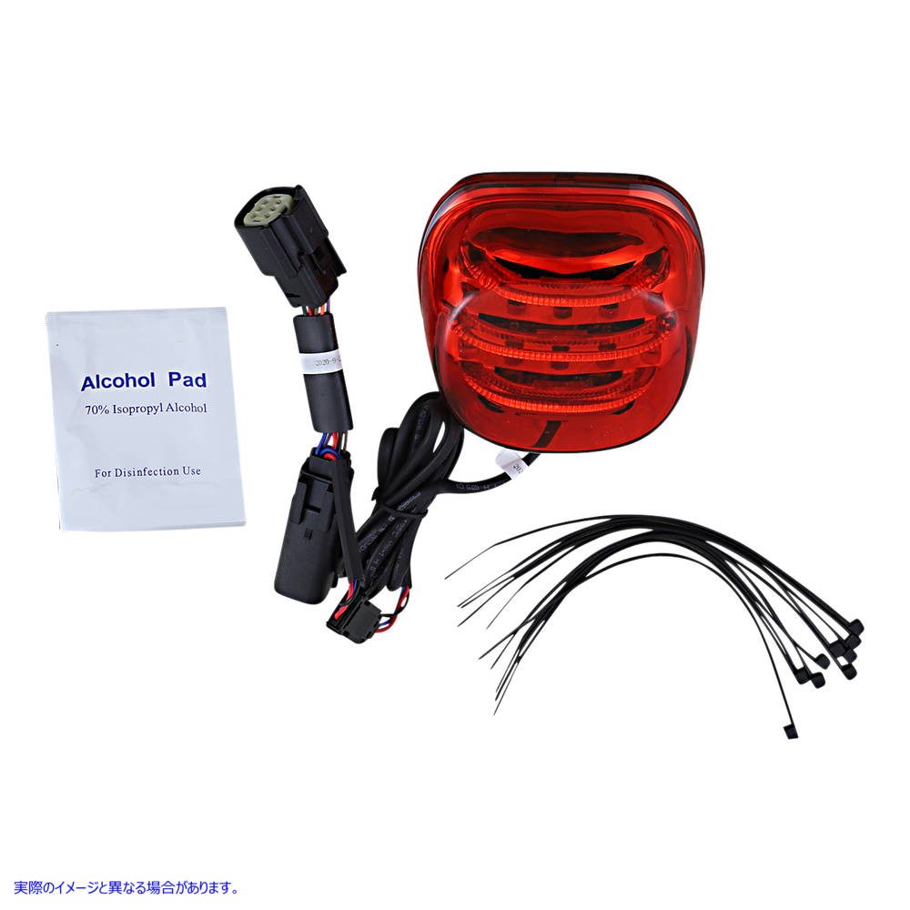 取寄せ ミニテールライト - 赤 カスタムダイナミクス Mini Taillight - Red PB-ELIMTL-SS6-R 20101431