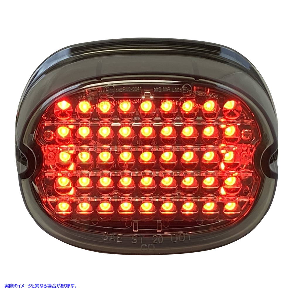 取寄せ テールライト - 窓なし - スモーク カスタムダイナミクス Taillight - No Window - Smoke CD-TL-NW-S 20101434