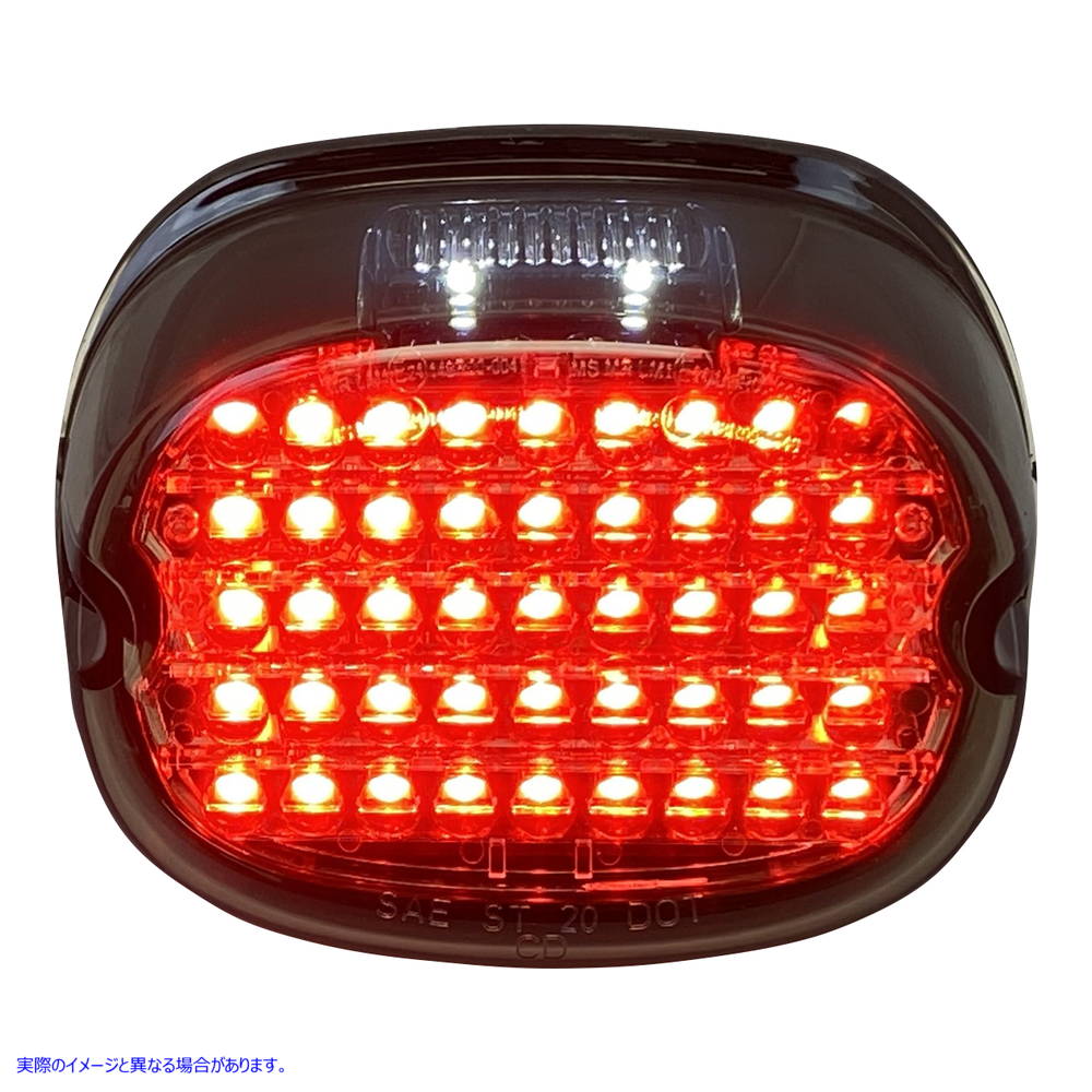 取寄せ テールライト - 上部ウィンドウ - スモーク カスタムダイナミクス Taillight - Top Window - Smoke CD-TL-TW-S 20101436