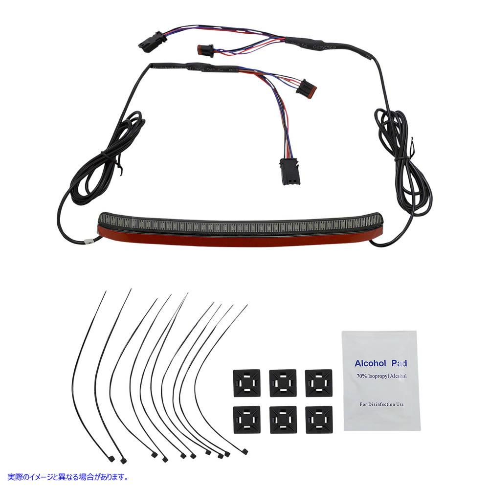 取寄せ テールライト（ウィンカー付き） - スモーク カスタムダイナミクス Taillight with Turn Signals - Smoke CD-FATBOY-S 20101466