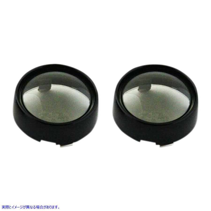 取寄せ Probeam?BulletTurnシグナル用のベゼル/レンズ カスタムダイナミクス Bullet Signal Lenses - Black/Smoke PB-B-BEZ-BS 20201582