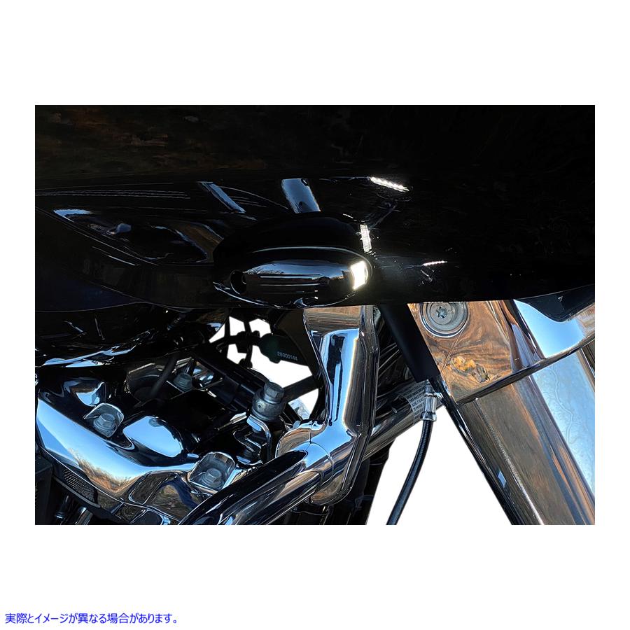 取寄せ ウィンカー - FLTR - グロスブラック カスタムダイナミクス Turn Signal - FLTR - Gloss Black PB-RG-TS-15-B 20201871